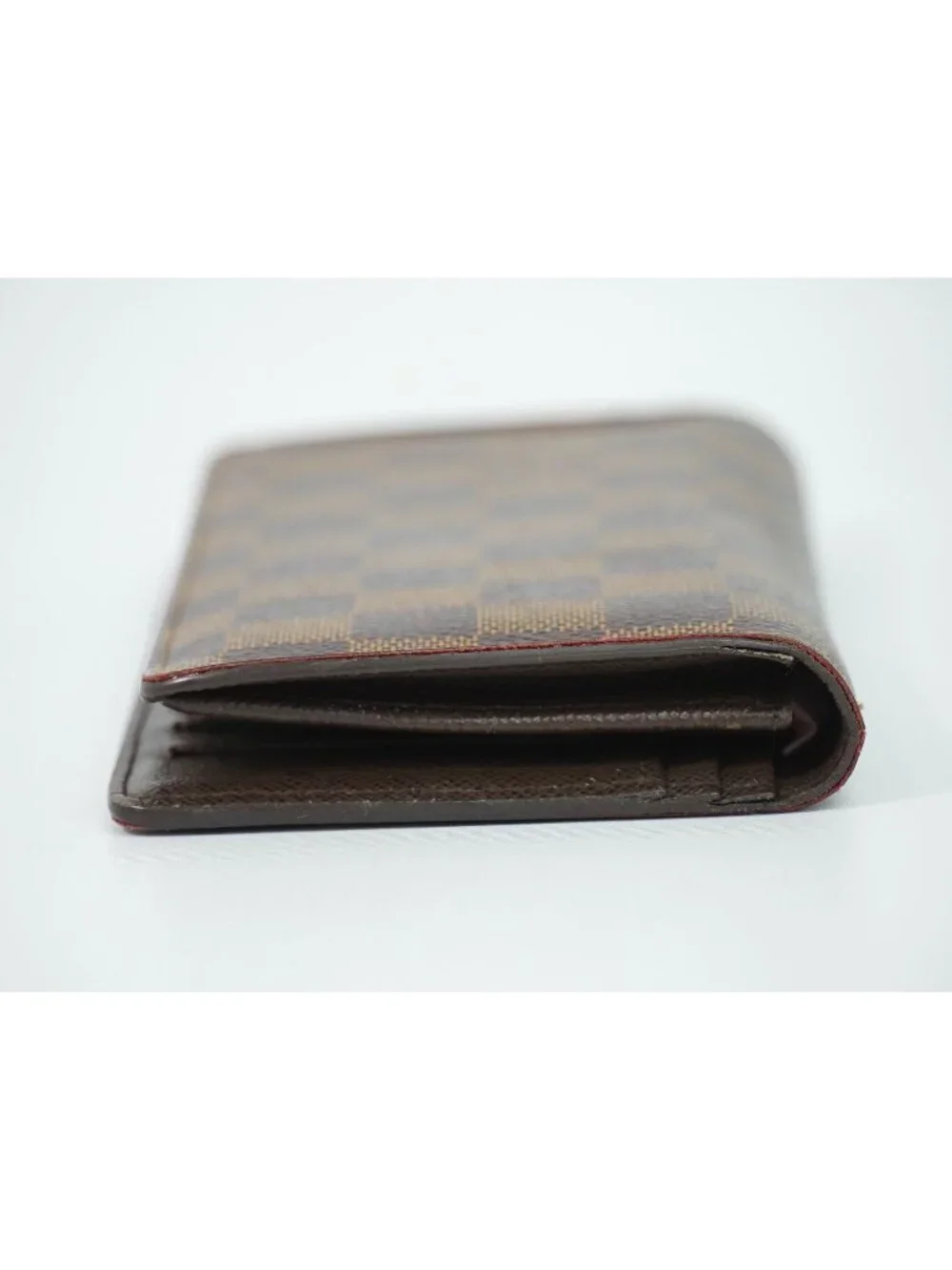 Louis Vuitton LV Portefeuille Brazza Damier Ebene Wallet Brown